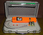 Microprocessor-based leak detector